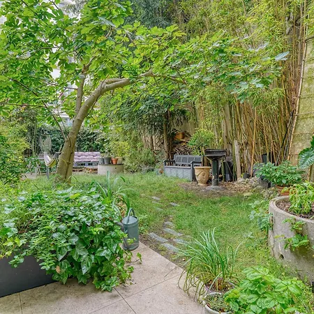 Grand Avec Jardin Partage - Quartier De La Bourse Parigi